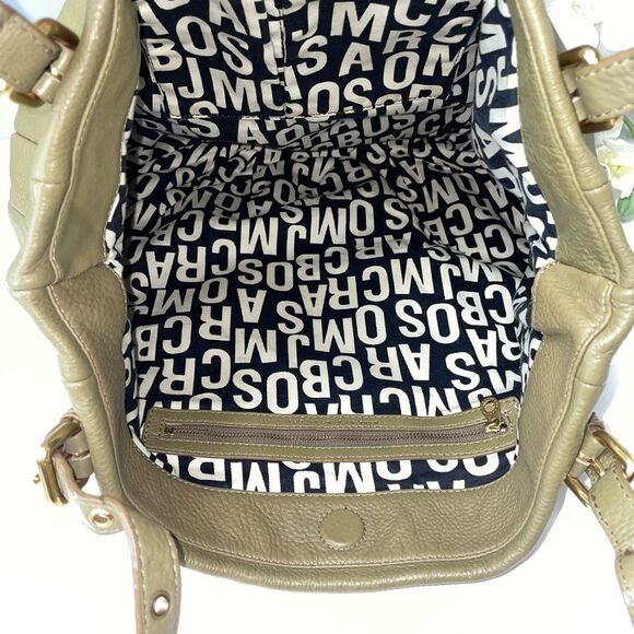 Marc Jacobs Khaki Green Leather Tote Bag - Picture 10 of 10